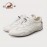 Women'S Casual Fashion Sneakers - All-Season Low Top Lace-up Plain Toe Shoes with Cow Leather Upper, Pig Leather Inner & Insole, and Rubber Sole - Hand Washable Solid Color Shoes from Quanzhou