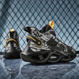 [Shock-Absorbing Blade Sneakers] Breathable Shock-Absorbing Blade Sneakers - Men's Trendy Jogging Tennis Gym Shoes for Spring and Summer