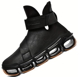 Men'S Chelsea Boots Suitable for Both Casual And Formal Occasions, Available in White And Black, US Sizes, High-Top Design.