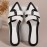 Summer Women'S Flat Fashion Slippers Outdoor Casual Sandals Black And White Color Matching Pointed Elegant Shoes