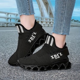 New Blade-Style Shoes - Breathable Non-Slip Athletic Sneakers, Suitable for Running, Jogging, Tennis, and Gym - Casual Slip-Ons with Fabric Upper and EVA Sole, Perfect for Every Season