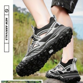 Men'S Lightweight Trail Running Shoes - All-Terrain Non-Slip Grip, Cushioned EVA/TPU Sole, Lace-Up Closure - Olive Green/Orange Accent - for Hiking, Gym, Everyday - All-Season Outdoor & Casual Shoes - Durable PVC/Fabric Upper - Ideal for Beginners & Experts, Hiking Footwear, Sporty Look, Breathable Fabric, Sporty Design, Reinforced Stitching, Fitness Enthusiasts