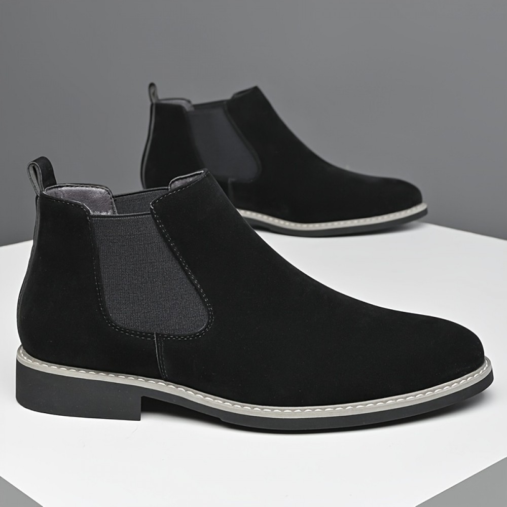 Men's Stylish Chelsea Boots - Slip-On, Non-Slip & Durable Casual Ankle Boots for Casual Attire