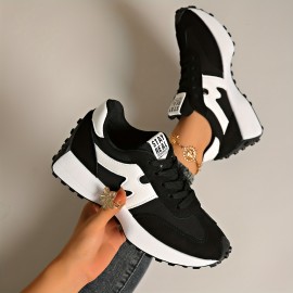 [Lightweight Lace-Up Sneakers] Women's Lightweight Lace-Up Sneakers - Low-Top Sneakers With Cushioned Rubber Sole, All-Season Urban Walking Shoes In Black/White/ Mint Green/ - Minimalist Everyday Shoes For Gym, Office, Errands - Easy-Clean Synthetic Cover-Like Upper, Ladies Sneakers, Gym Footwear, Sleek Design, Breathable Fabric, Casual Footwear, Lifestyle, Sporty Design, Durable Construction, Fitness Enthusiasts, Olive Green Sneakers For Women, Orange Sneakers For Women, Olive Green Shoes For Women, Lady's Casual