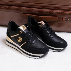 New Thick-Soled Casual Wedge-Heeled Breathable Sports Shoes for Women